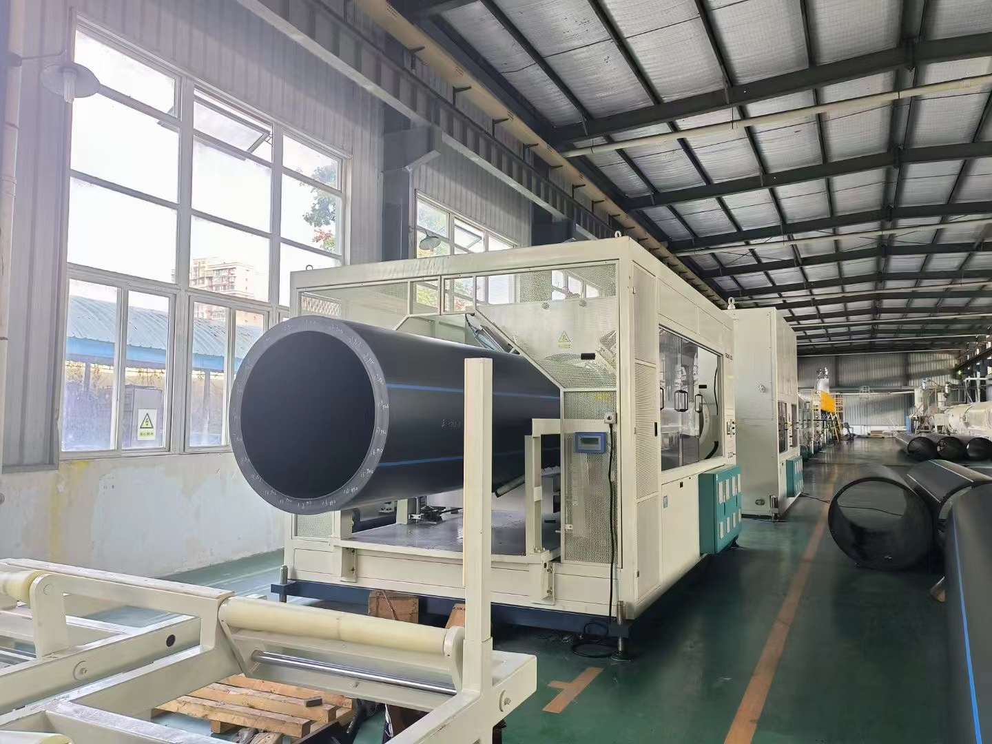 అధిక వ్యాసం కలిగిన HDPE పైపులు మరియు శీతలీకరణ సమస్యలు