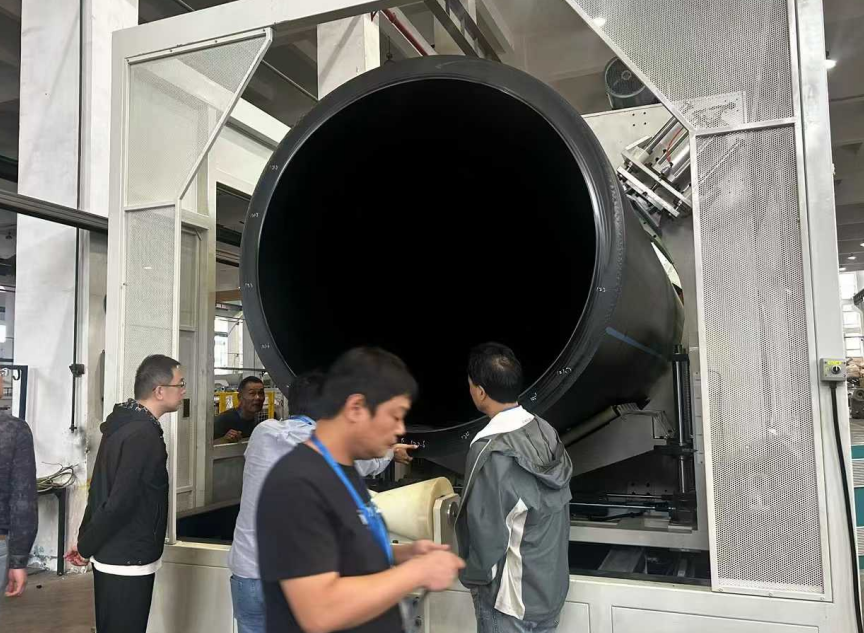 అధిక వ్యాసం కలిగిన HDPE పైపులు మరియు శీతలీకరణ సమస్యలు